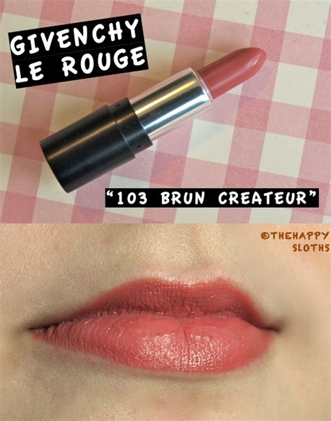 Givenchy Brun Createur dupe question! (Calling everyone with lipstick 